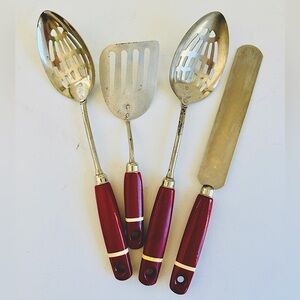 Vintage A&G Made in USA vintage farmhouse kitchen utensils